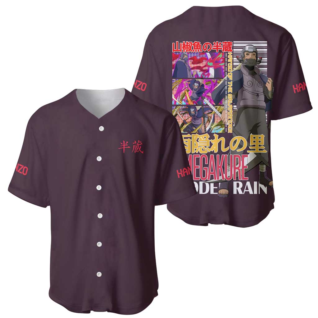 Hanzo Of Japan Baseball Jersey Hanzo Of Japan Baseball Jersey