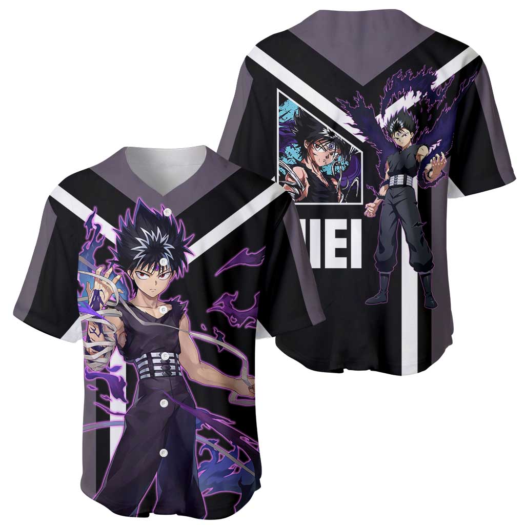 Hiei Jagan Eye Intense Baseball Jersey Hiei Jagan Eye Intense Baseball Jersey