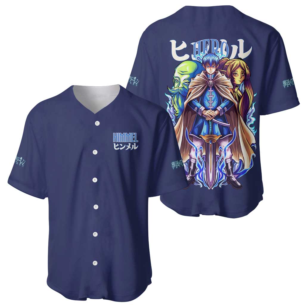 Himmel Frieren Japan Baseball Jersey Himmel Frieren Japan Baseball Jersey