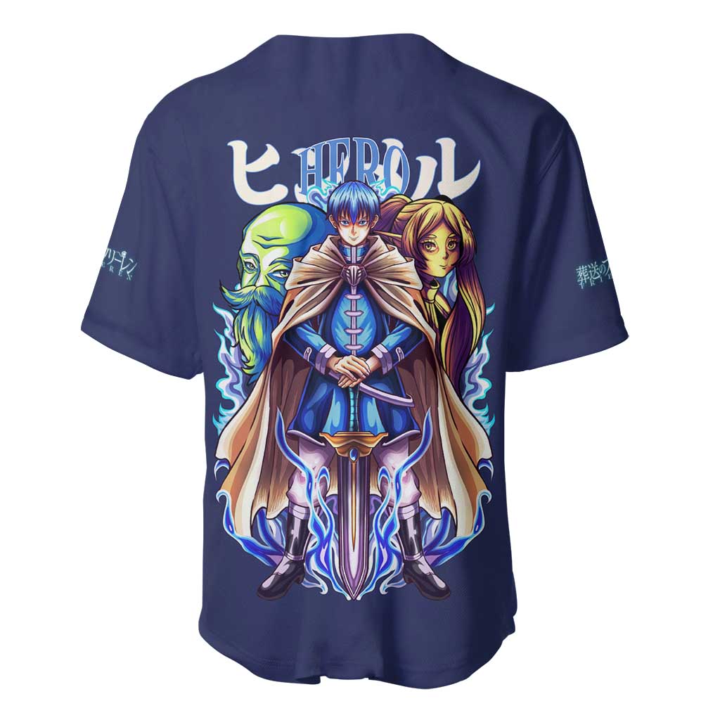 Himmel Frieren Japan Baseball Jersey Himmel Frieren Japan Baseball Jersey