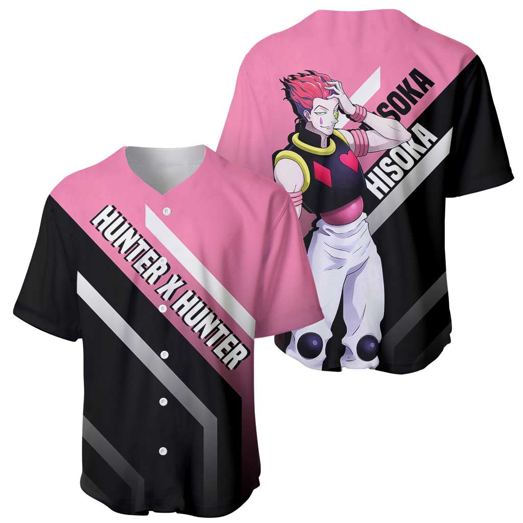 Hisoka Playing Cards Cunning Baseball Jersey Hisoka Playing Cards Cunning Baseball Jersey