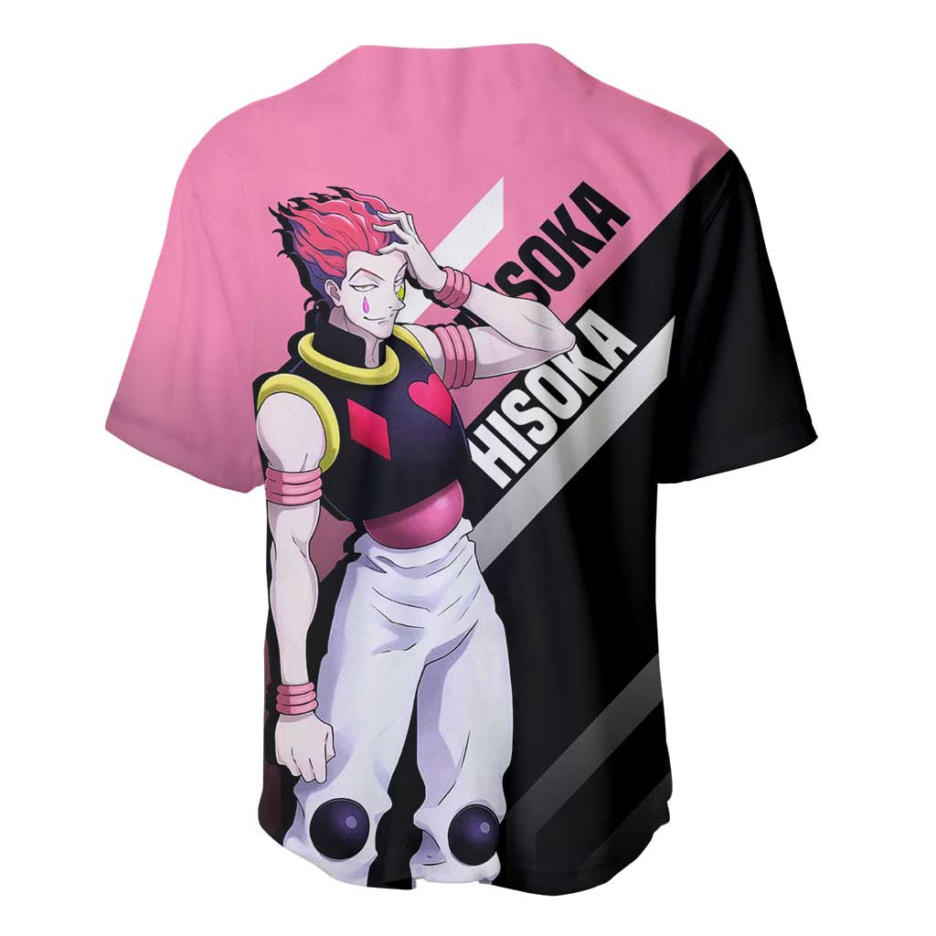 Hisoka Playing Cards Cunning Baseball Jersey Hisoka Playing Cards Cunning Baseball Jersey