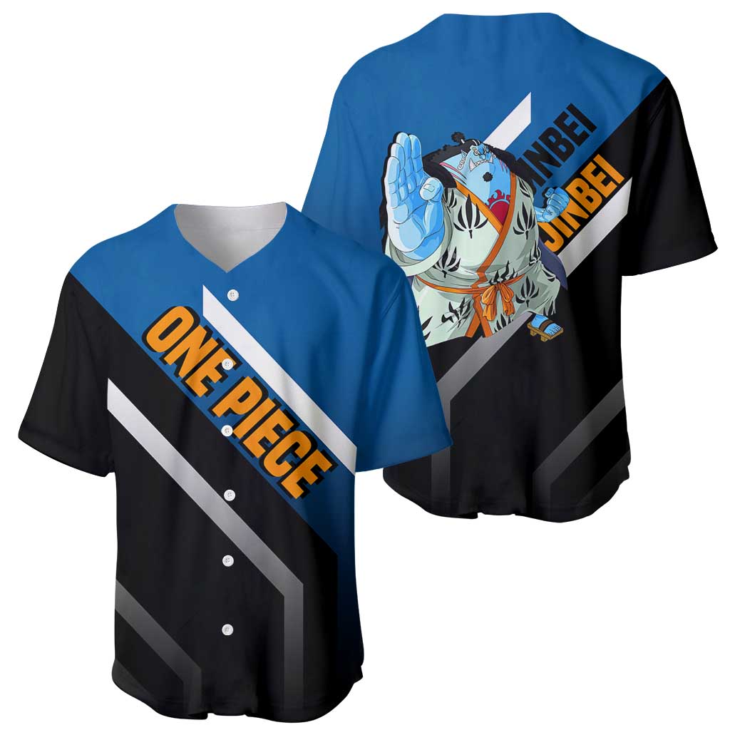 Jinbei Fish-man Warrior Ocean-inspired Baseball Jersey Jinbei Fish-man Warrior Ocean-inspired Baseball Jersey