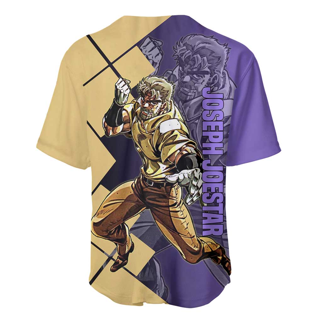 Joseph Joestar Hamon Strategic Battle Baseball Jersey Joseph Joestar Hamon Strategic Battle Baseball Jersey