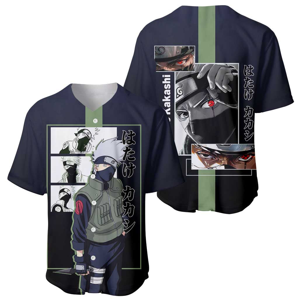 Kakashi Hatake Sharingan Eye Dynamic Baseball Jersey Kakashi Hatake Sharingan Eye Dynamic Baseball Jersey