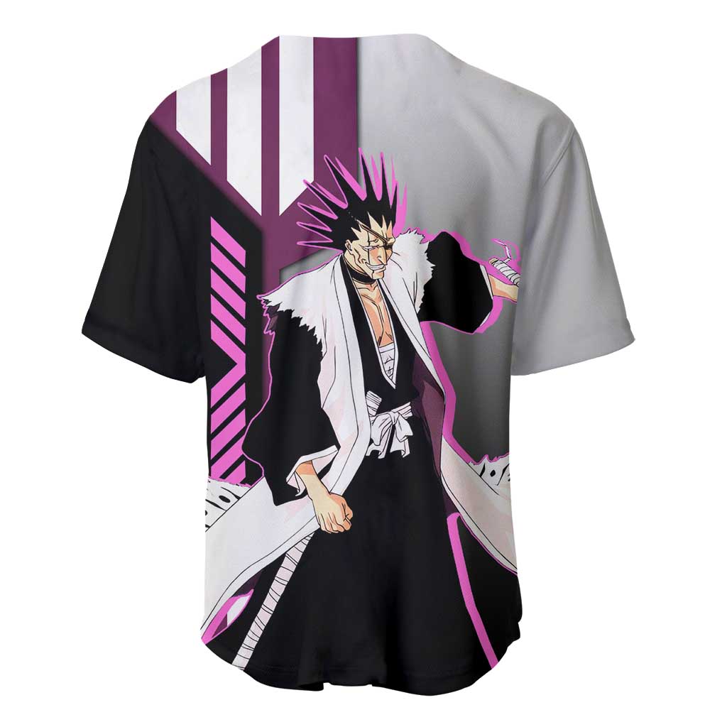 Kenpachi Zaraki Sword Battle Ready Baseball Jersey Kenpachi Zaraki Sword Battle Ready Baseball Jersey