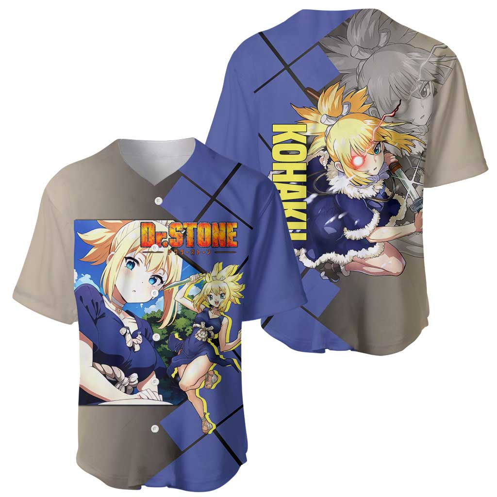 Kohaku Dr Combat Stance Brave Baseball Jersey Kohaku Dr Combat Stance Brave Baseball Jersey