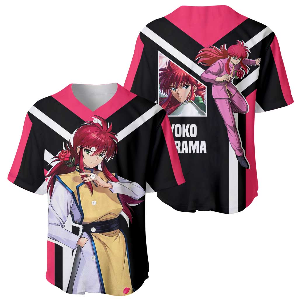 Kurama Fox Demon Elegant Baseball Jersey Kurama Fox Demon Elegant Baseball Jersey