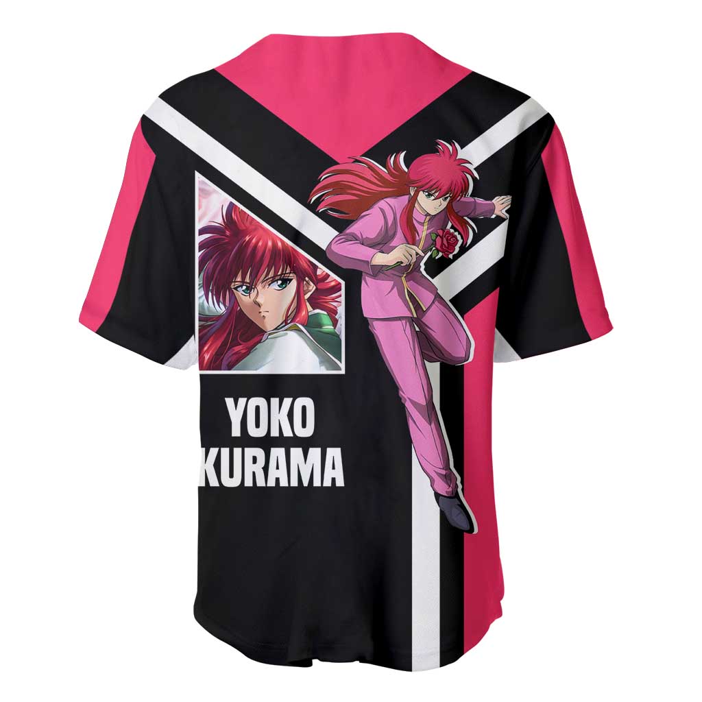 Kurama Fox Demon Elegant Baseball Jersey Kurama Fox Demon Elegant Baseball Jersey