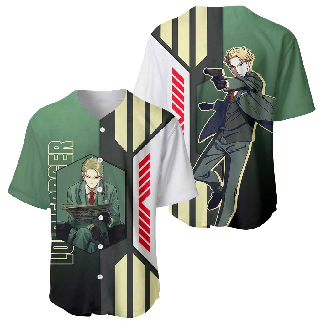 Loid Forger Cool Posing Baseball Jersey Loid Forger Cool Posing Baseball Jersey