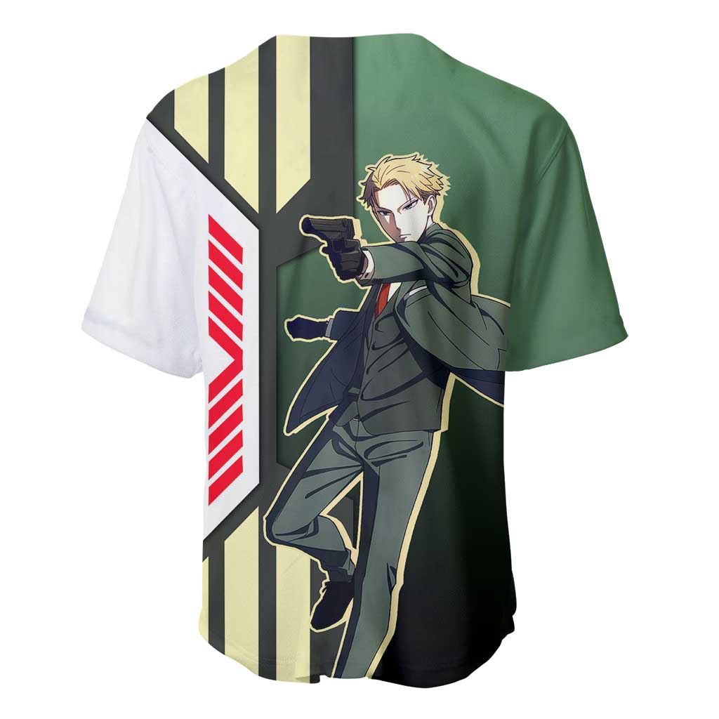 Loid Forger Cool Posing Baseball Jersey Loid Forger Cool Posing Baseball Jersey
