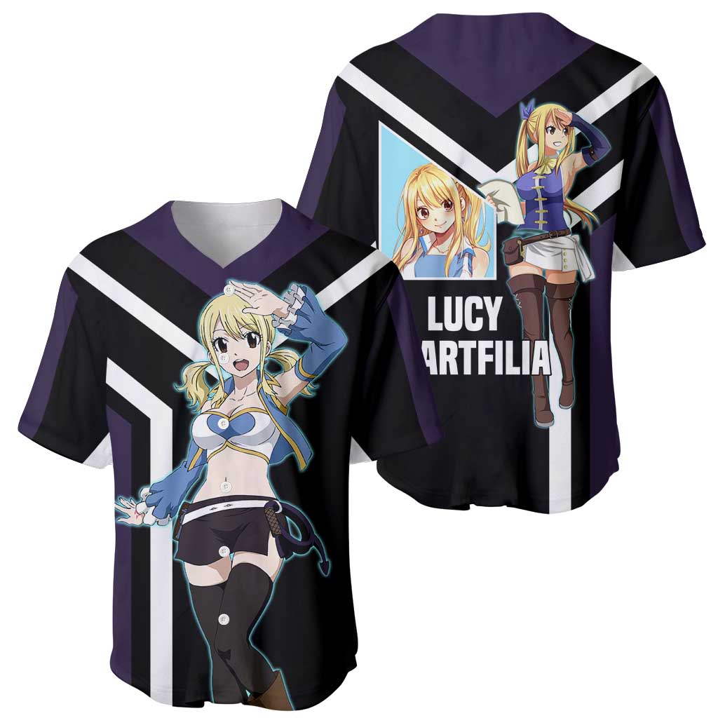 Lucy Heartfilia Celestial Keys Magical Baseball Jersey Lucy Heartfilia Celestial Keys Magical Baseball Jersey