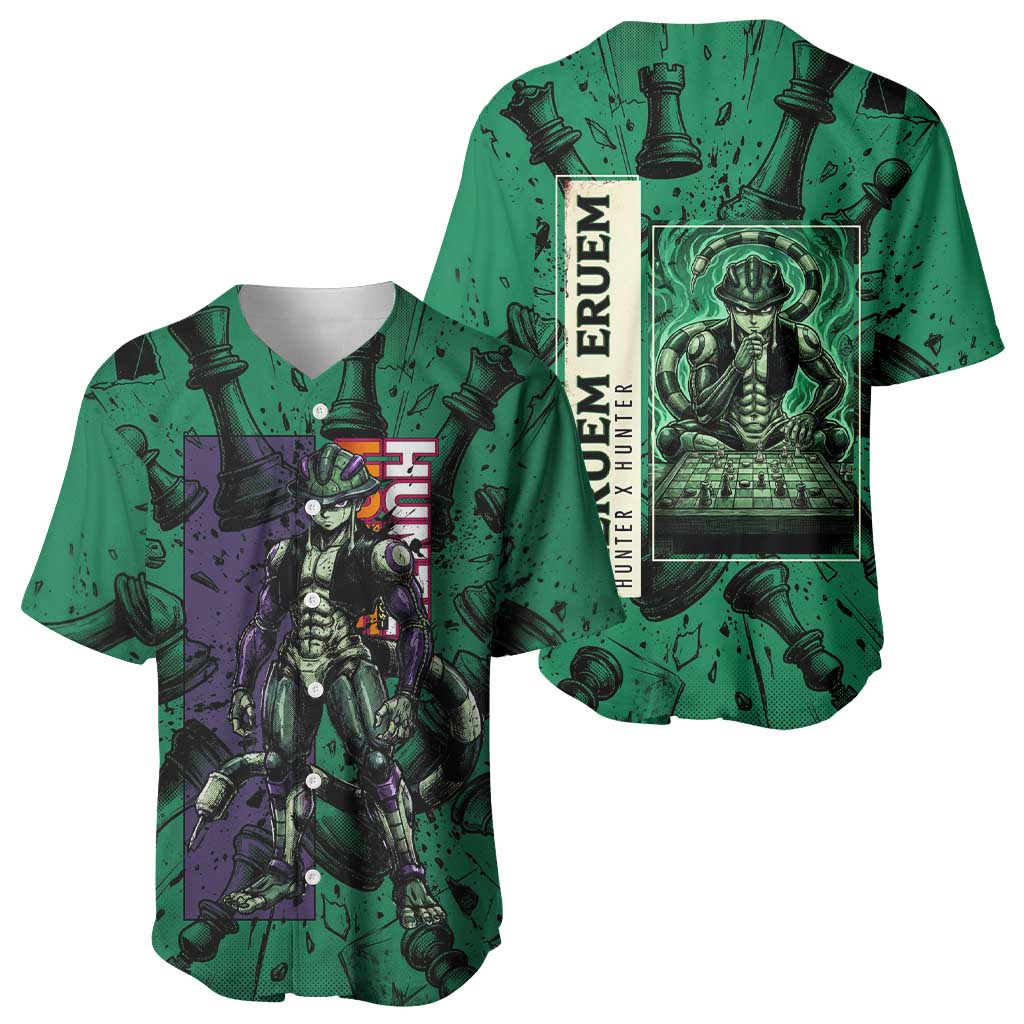 Meruem Chess Dark Strategic Baseball Jersey Meruem Chess Dark Strategic Baseball Jersey
