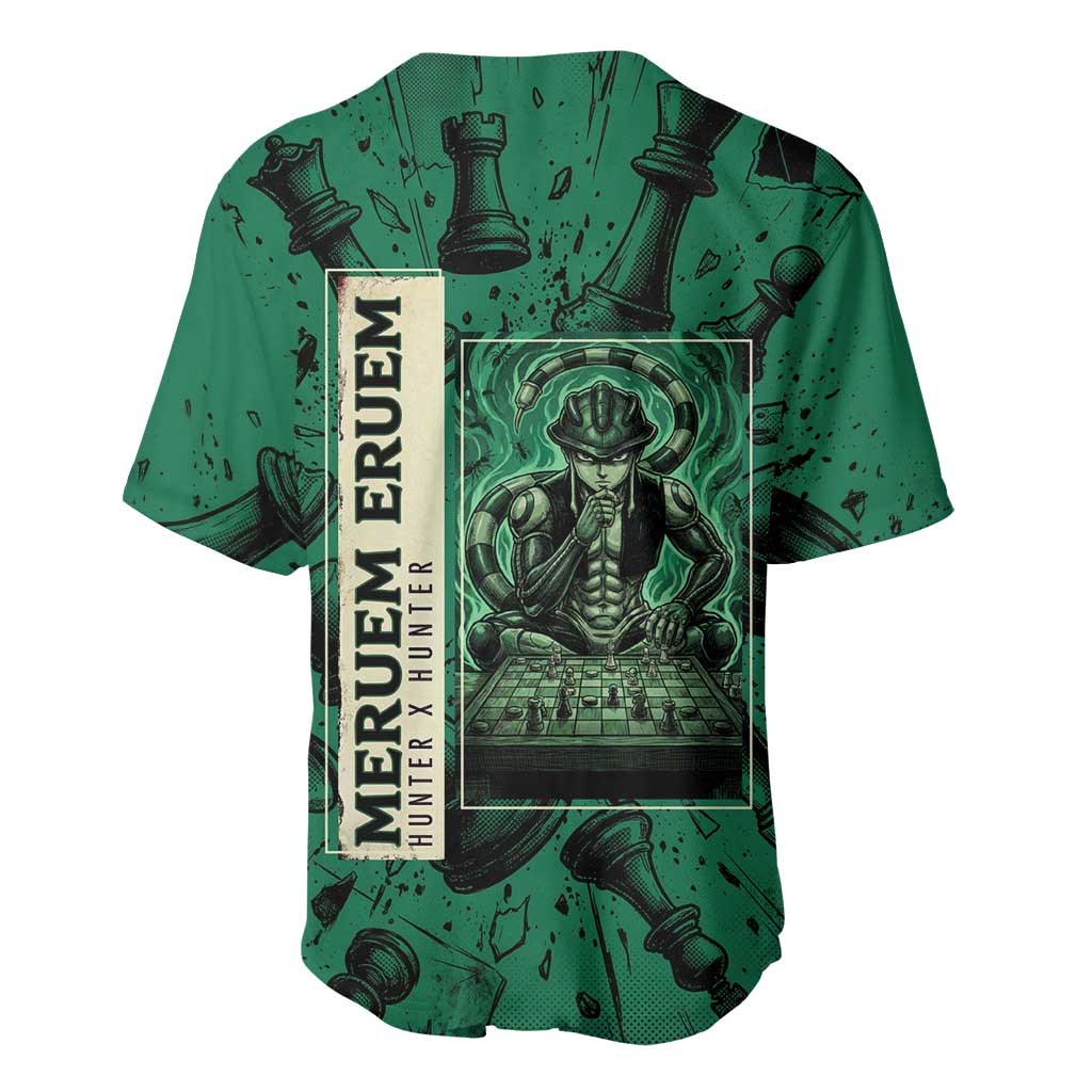 Meruem Chess Dark Strategic Baseball Jersey Meruem Chess Dark Strategic Baseball Jersey