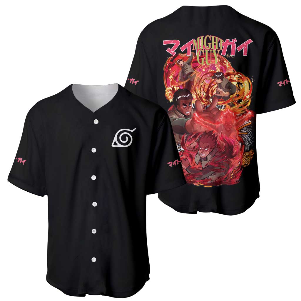 Might Guy Japan Baseball Jersey Might Guy Japan Baseball Jersey
