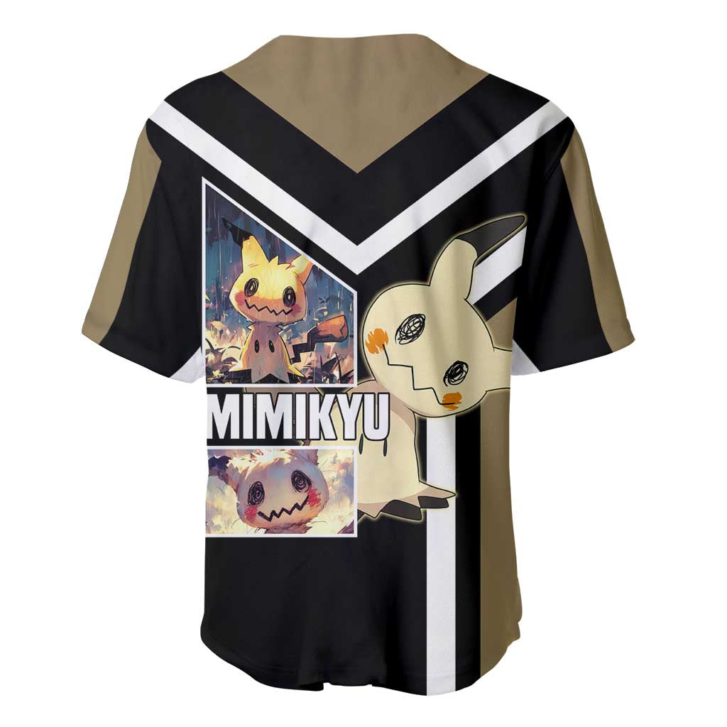 Mimikyu Ghost Fairy Cute Baseball Jersey Mimikyu Ghost Fairy Cute Baseball Jersey