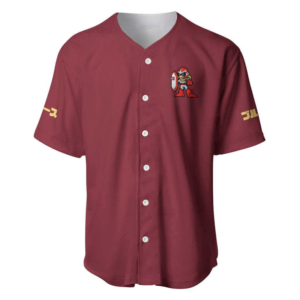 Proto Man Japan Baseball Jersey Proto Man Japan Baseball Jersey