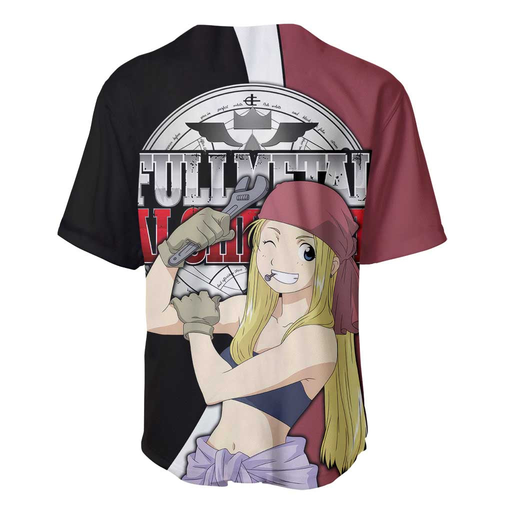 Rockbell Winry Baseball Jersey Rockbell Winry Baseball Jersey