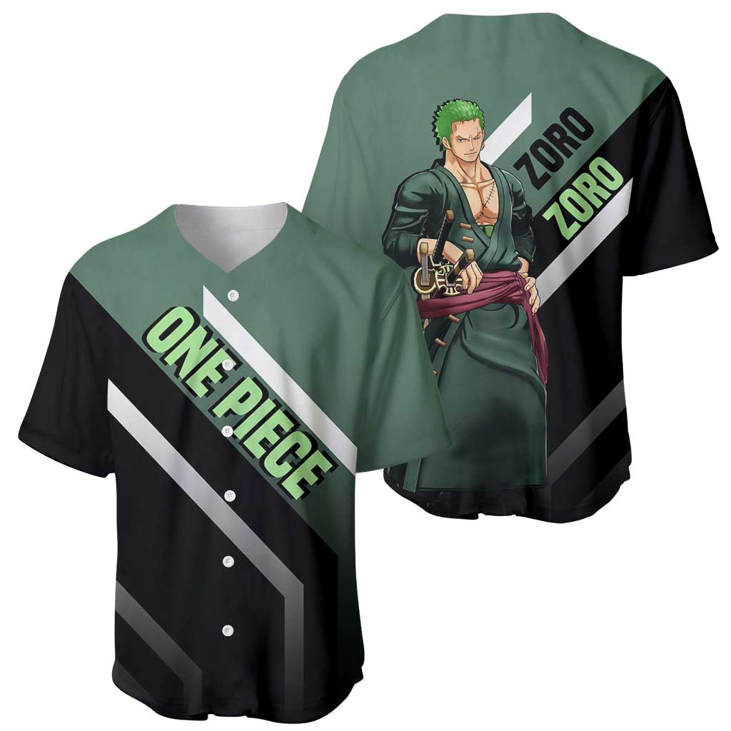 Roronoa Zoro Swords Fierce Battle Baseball Jersey Roronoa Zoro Swords Fierce Battle Baseball Jersey