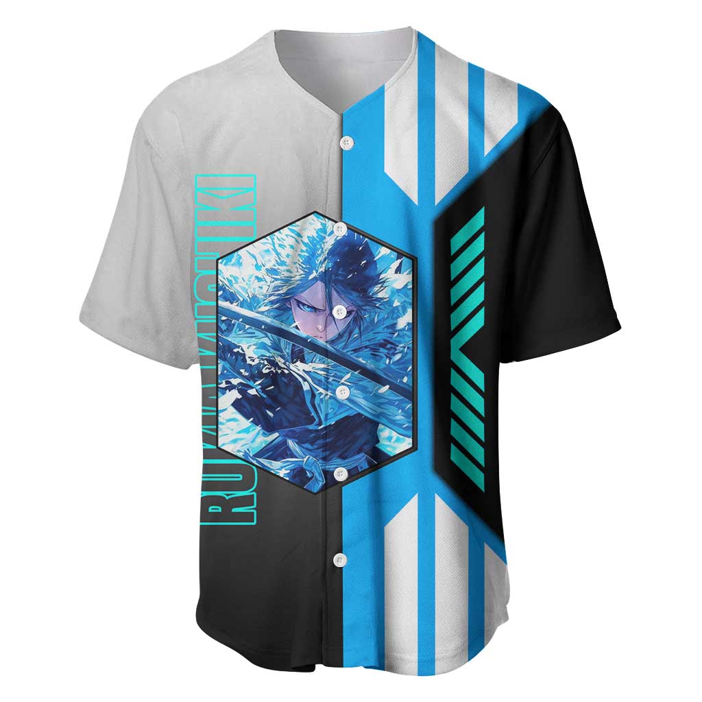 Rukia Kuchiki Sword Ice Powers Baseball Jersey Rukia Kuchiki Sword Ice Powers Baseball Jersey