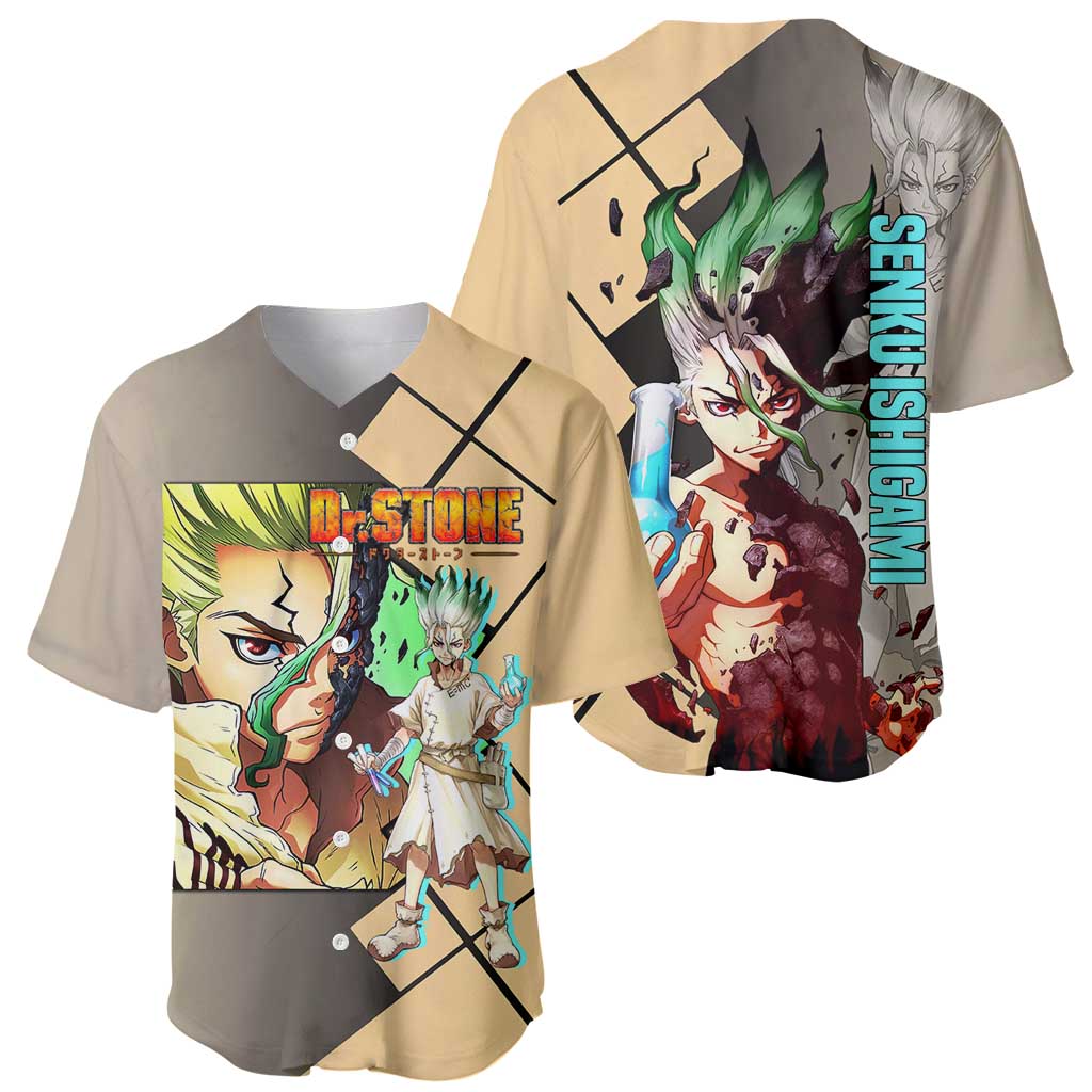 Senku Ishigami Science Experiment Innovative Baseball Jersey Senku Ishigami Science Experiment Innovative Baseball Jersey