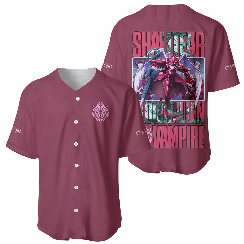 Shalltear Bloodfallen Japan Baseball Jersey Shalltear Bloodfallen Japan Baseball Jersey