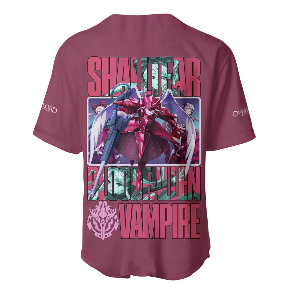Shalltear Bloodfallen Japan Baseball Jersey Shalltear Bloodfallen Japan Baseball Jersey
