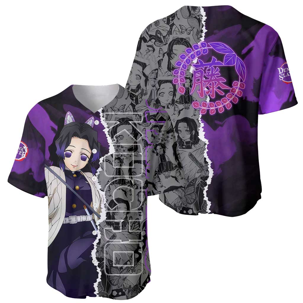 Shinobu Kocho Insect Hashira Sword Baseball Jersey Shinobu Kocho Insect Hashira Sword Baseball Jersey