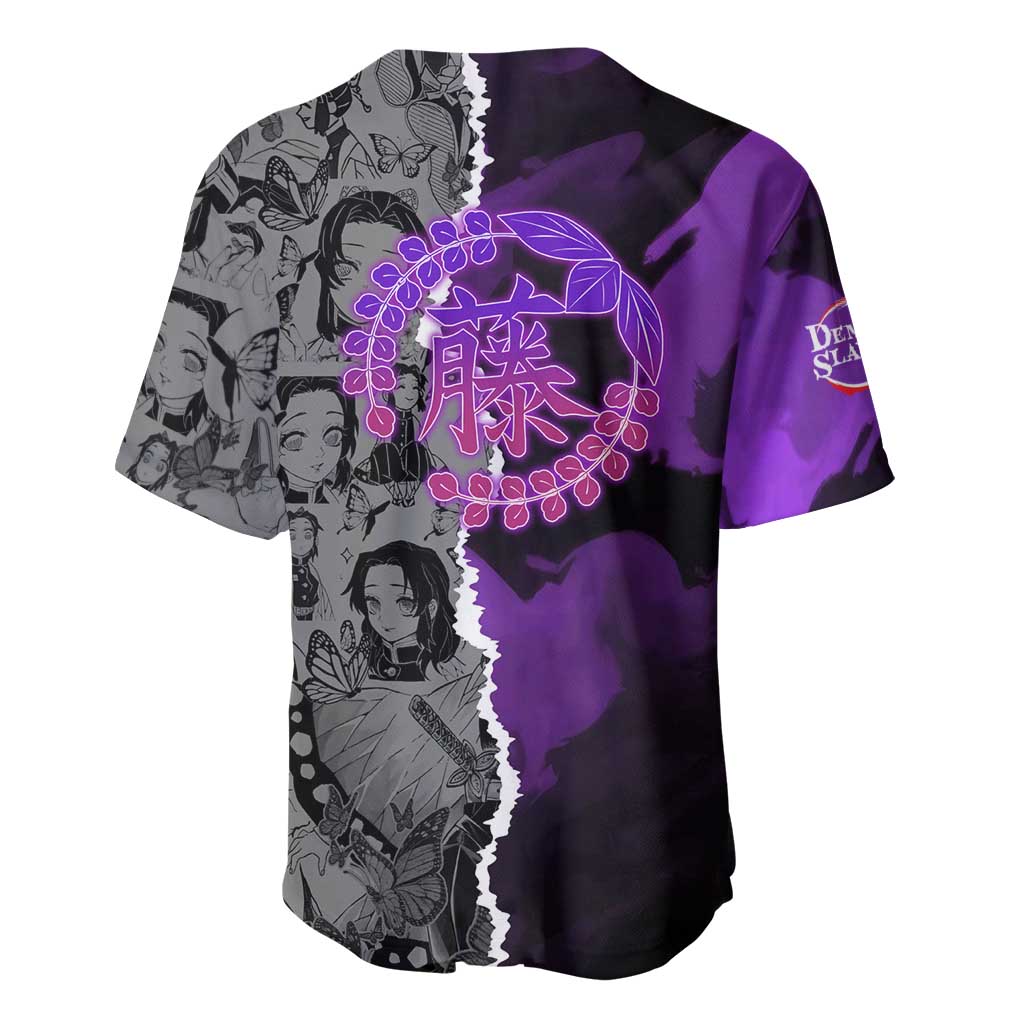 Shinobu Kocho Insect Hashira Sword Baseball Jersey Shinobu Kocho Insect Hashira Sword Baseball Jersey