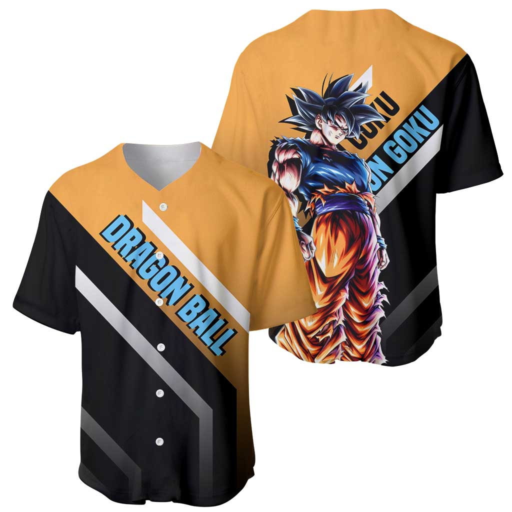 Son Goku Orange Power-up Baseball Jersey Son Goku Orange Power-up Baseball Jersey