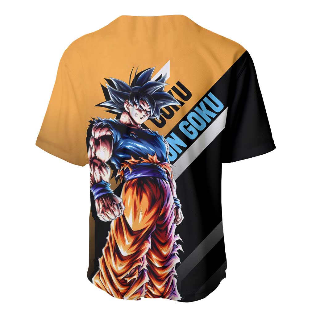 Son Goku Orange Power-up Baseball Jersey Son Goku Orange Power-up Baseball Jersey