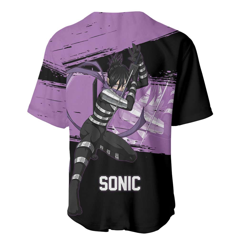 Sonic One Stealth High-speed Ninja Baseball Jersey Sonic One Stealth High-speed Ninja Baseball Jersey
