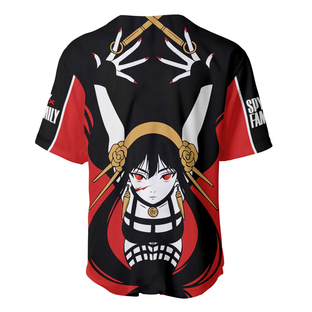 Spy X Family Assassin Outfit Baseball Jersey Spy X Family Assassin Outfit Baseball Jersey