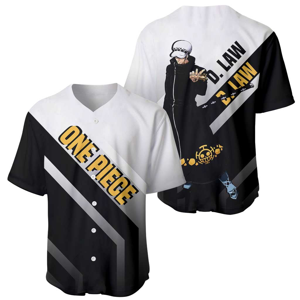 Trafalgar D Law Sword Strategic Baseball Jersey Trafalgar D Law Sword Strategic Baseball Jersey