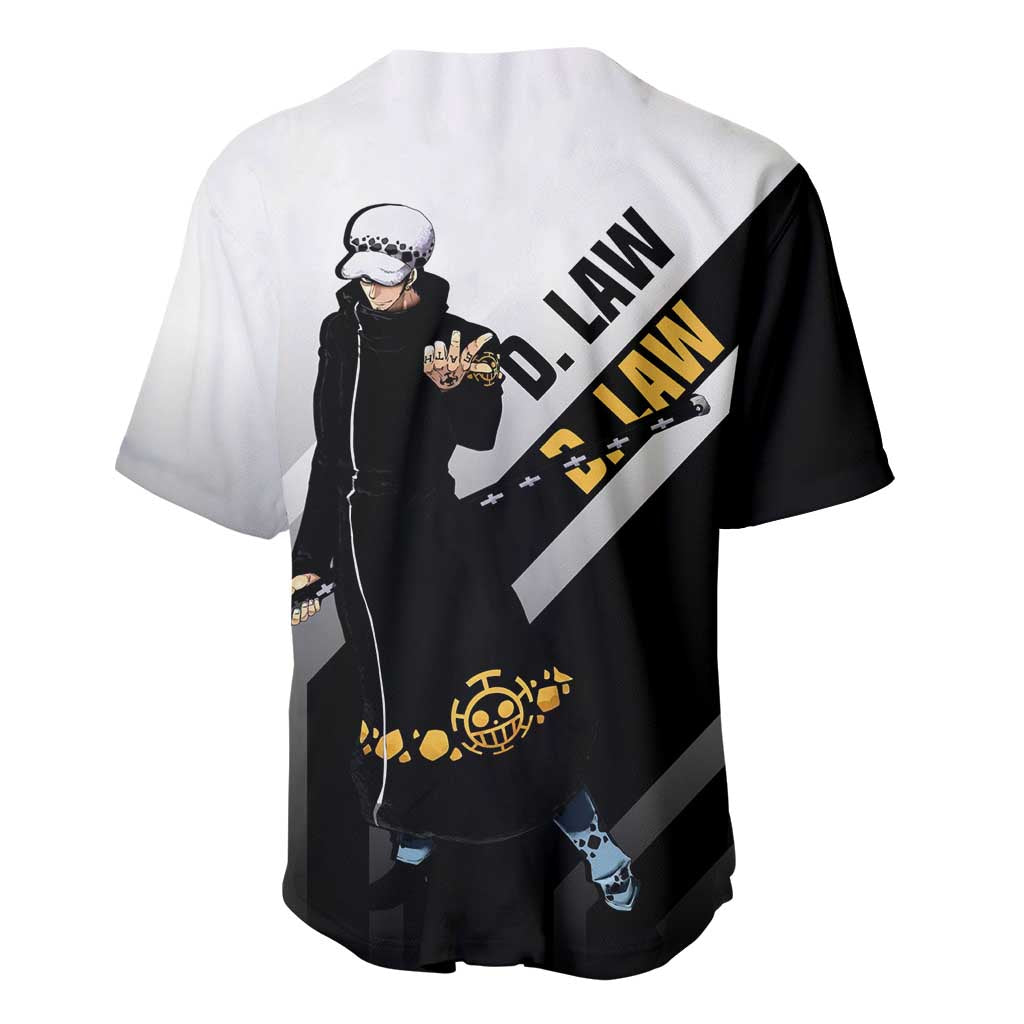 Trafalgar D Law Sword Strategic Baseball Jersey Trafalgar D Law Sword Strategic Baseball Jersey