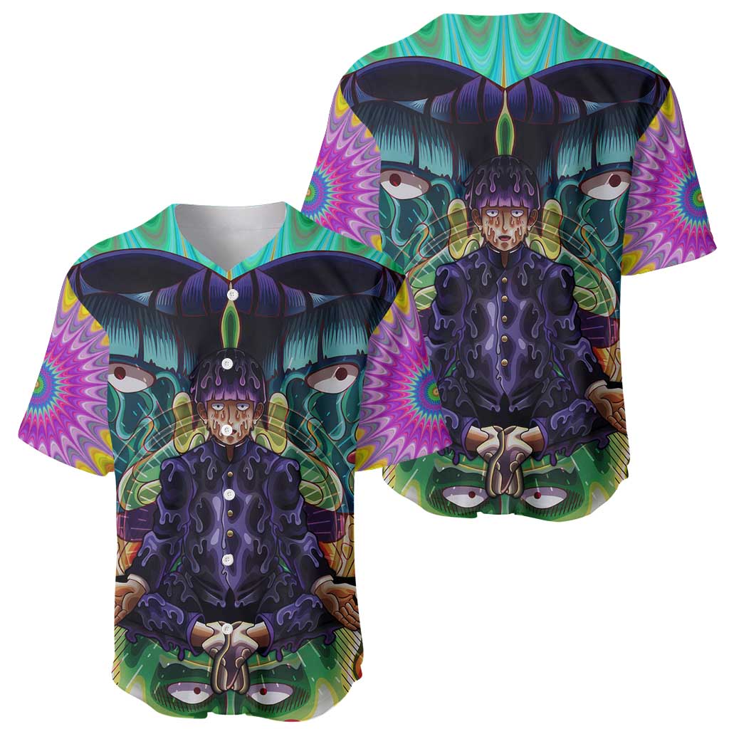 Trippy Meditating Trippy Mix Baseball Jersey Trippy Meditating Trippy Mix Baseball Jersey