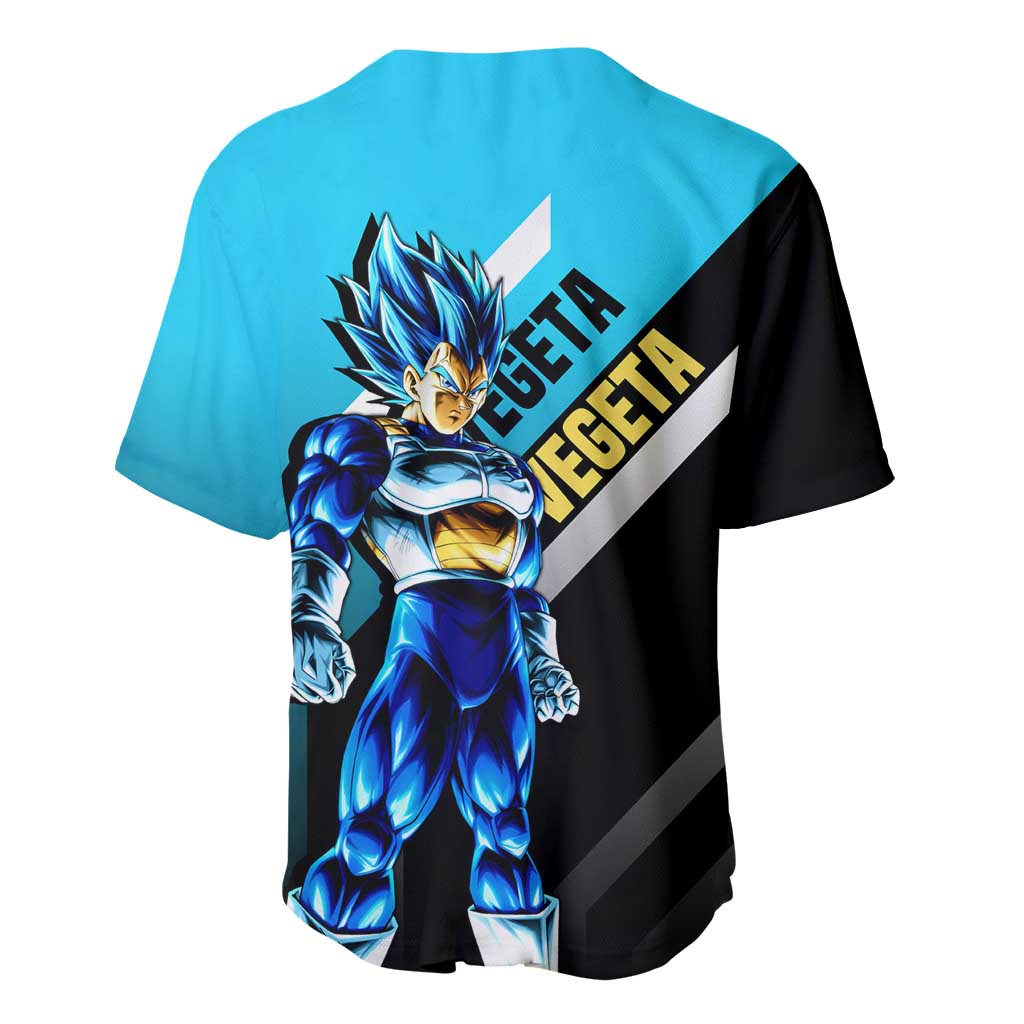 Vegeta Saiyan Armor Fierce Baseball Jersey Vegeta Saiyan Armor Fierce Baseball Jersey