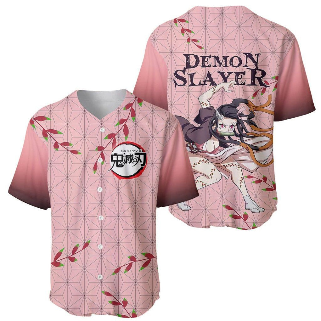 Anime Demon Asanoha Baseball Jersey Anime Demon Asanoha Baseball Jersey