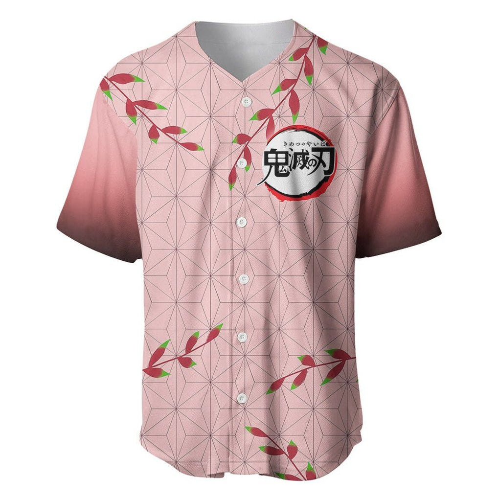 Anime Demon Asanoha Baseball Jersey Anime Demon Asanoha Baseball Jersey