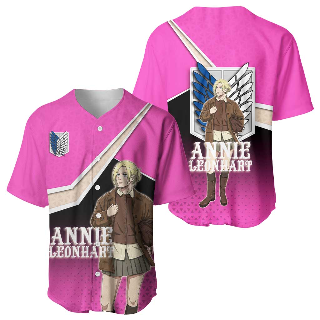 Annie Leonhart Preppy Streetwear Baseball Jersey Annie Leonhart Preppy Streetwear Baseball Jersey