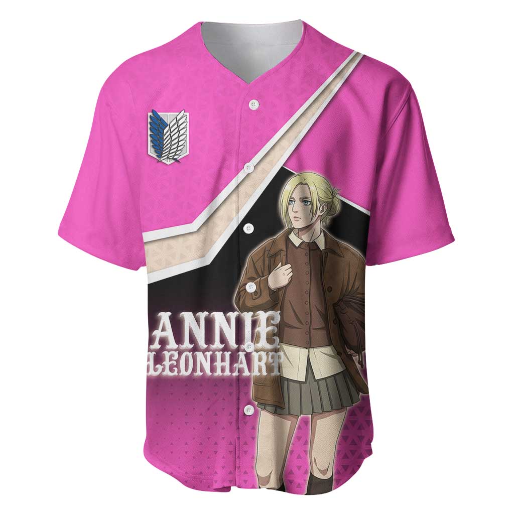Annie Leonhart Preppy Streetwear Baseball Jersey Annie Leonhart Preppy Streetwear Baseball Jersey
