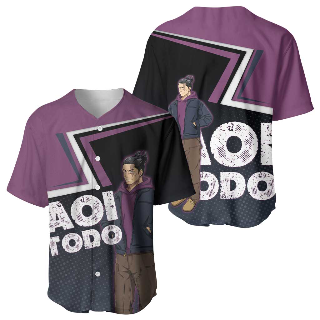 Aoi Todo Jujutsu Kaisen Casual Baseball Jersey Aoi Todo Jujutsu Kaisen Casual Baseball Jersey