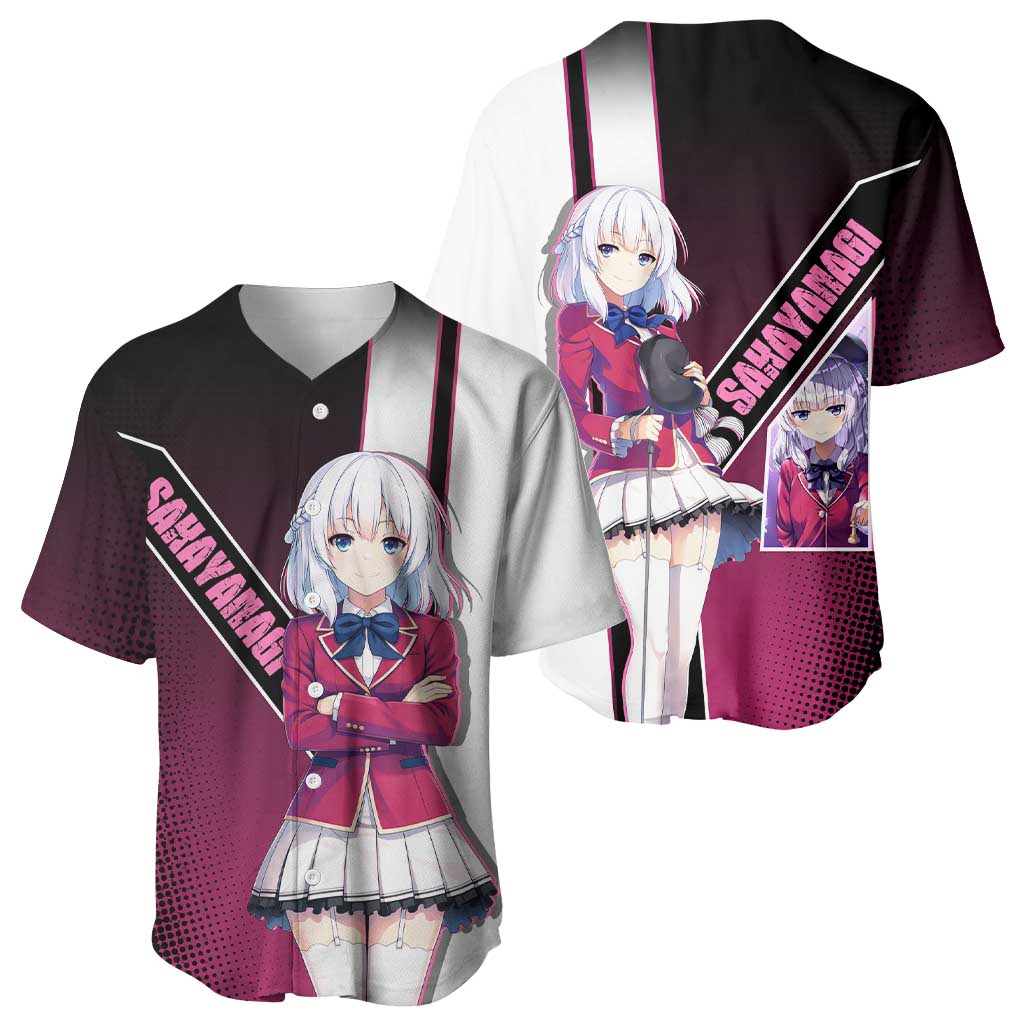 Arisu Sakayanagi Refined High-class Baseball Jersey Arisu Sakayanagi Refined High-class Baseball Jersey