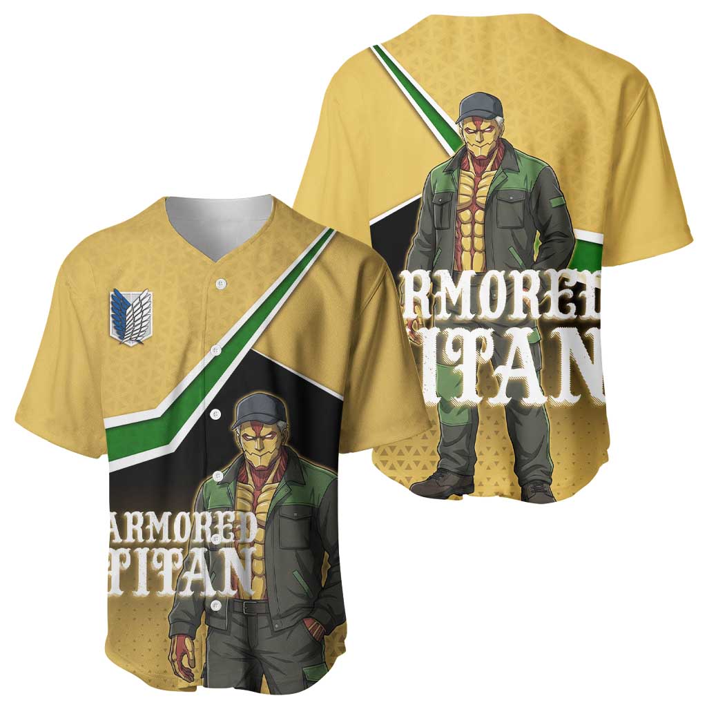 Armored Titan Urban Warrior Baseball Jersey Armored Titan Urban Warrior Baseball Jersey