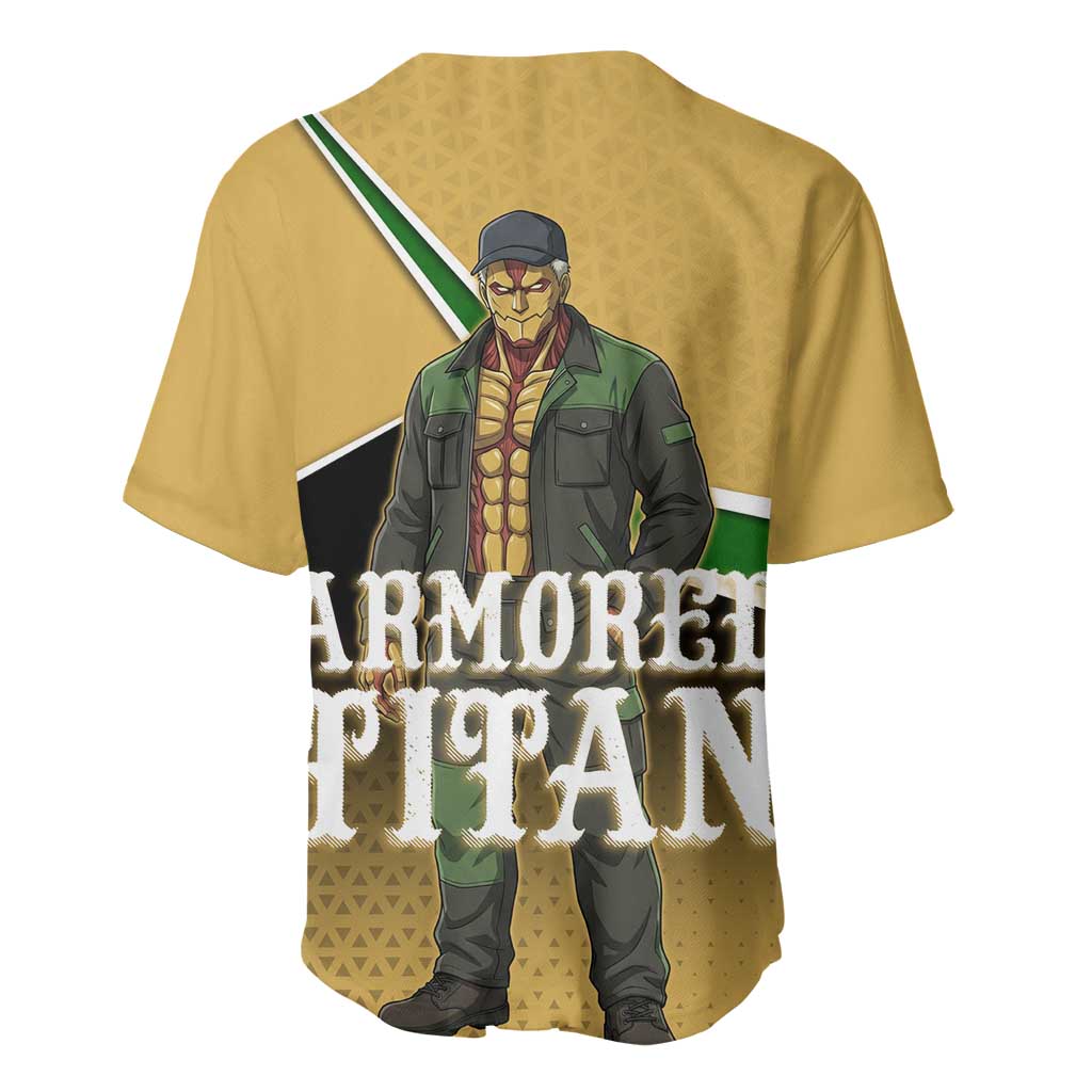 Armored Titan Urban Warrior Baseball Jersey Armored Titan Urban Warrior Baseball Jersey
