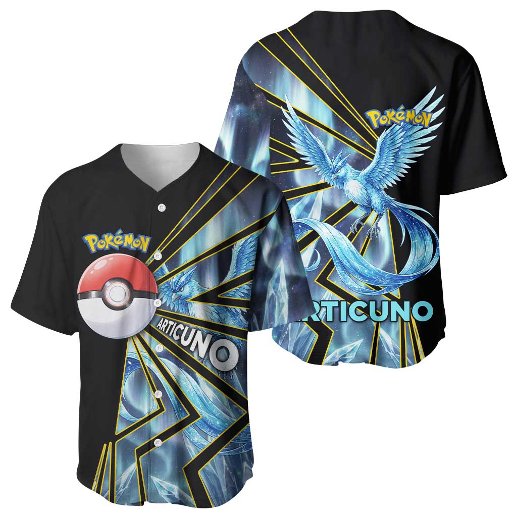 Articuno Frost Crystal Baseball Jersey Articuno Frost Crystal Baseball Jersey