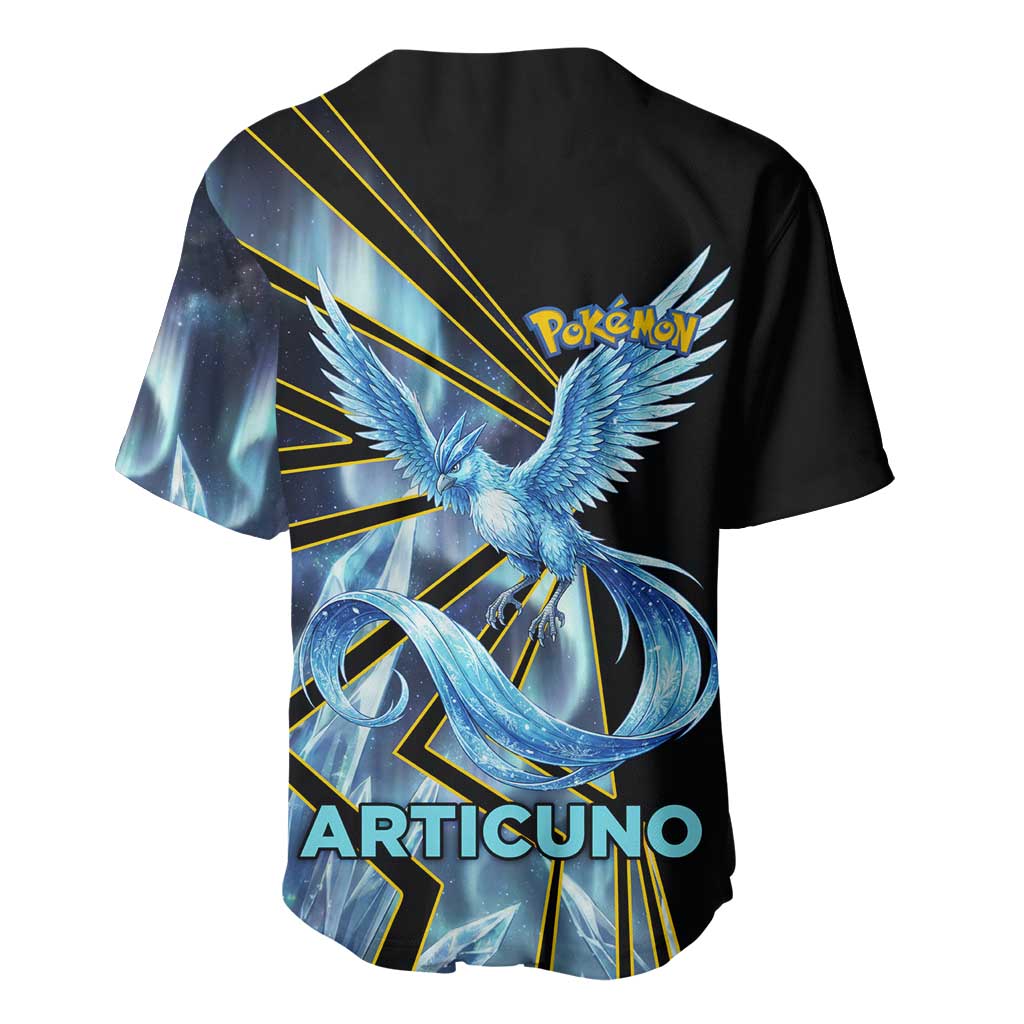 Articuno Frost Crystal Baseball Jersey Articuno Frost Crystal Baseball Jersey