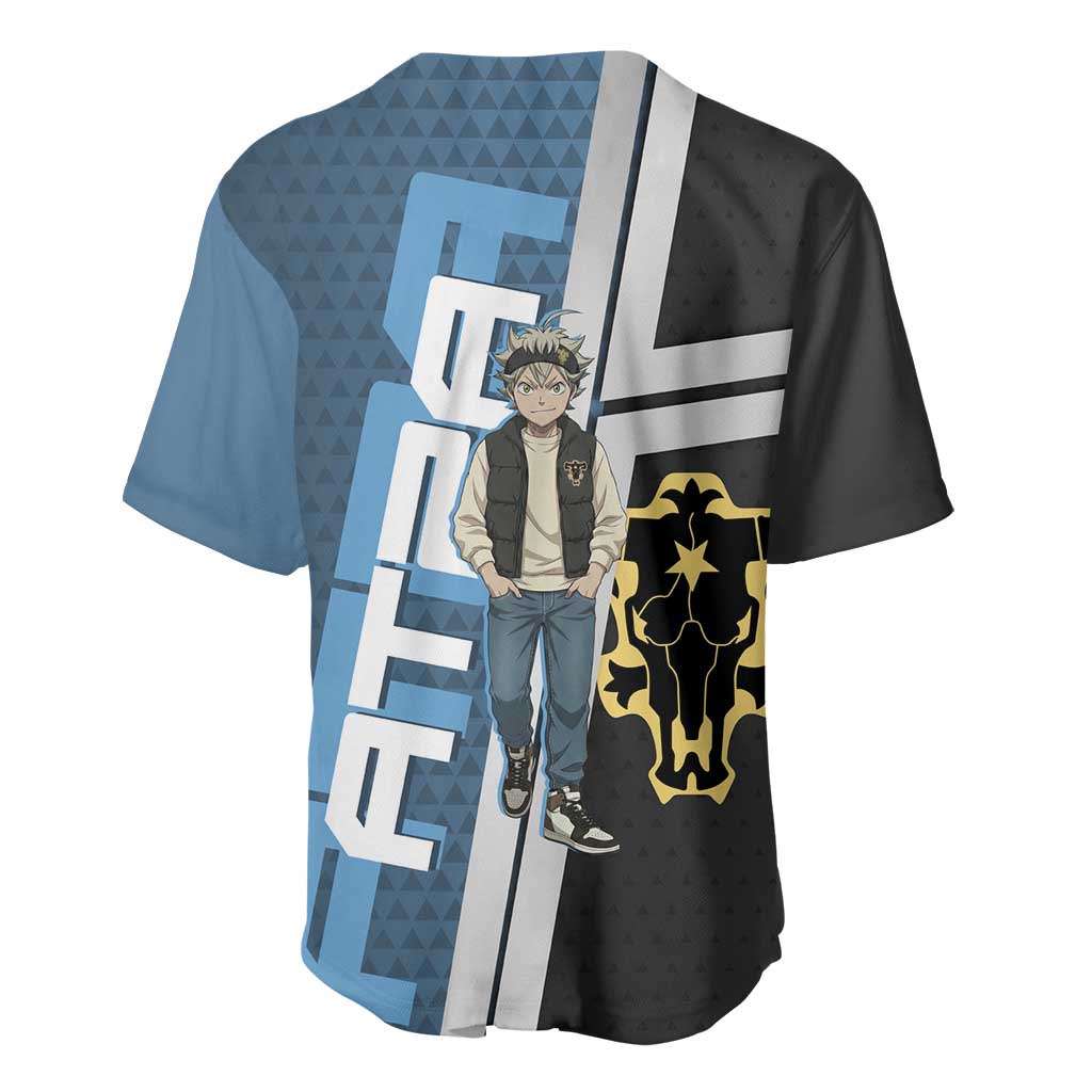 Asta From Black Clover Asta Baseball Jersey Asta From Black Clover Asta Baseball Jersey