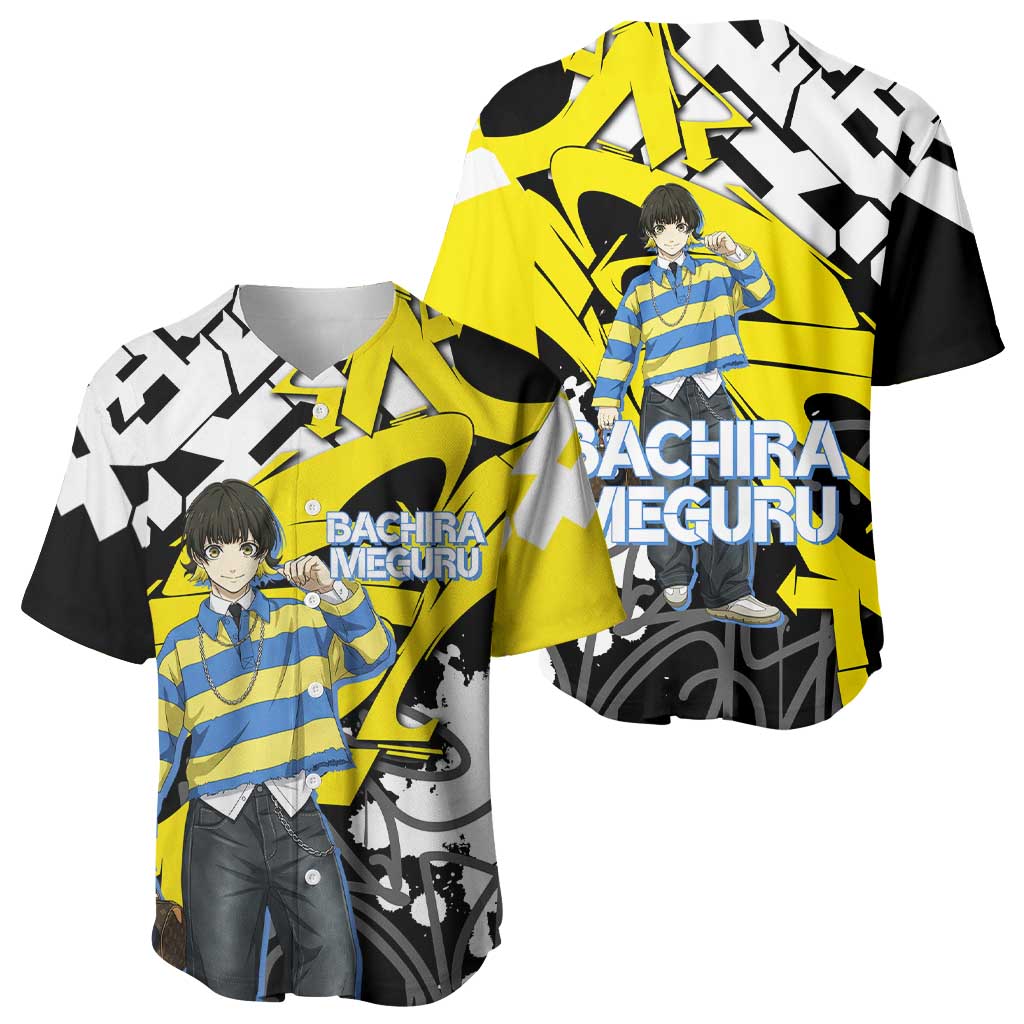 Bachira Meguru Graffiti Street Baseball Jersey Bachira Meguru Graffiti Street Baseball Jersey