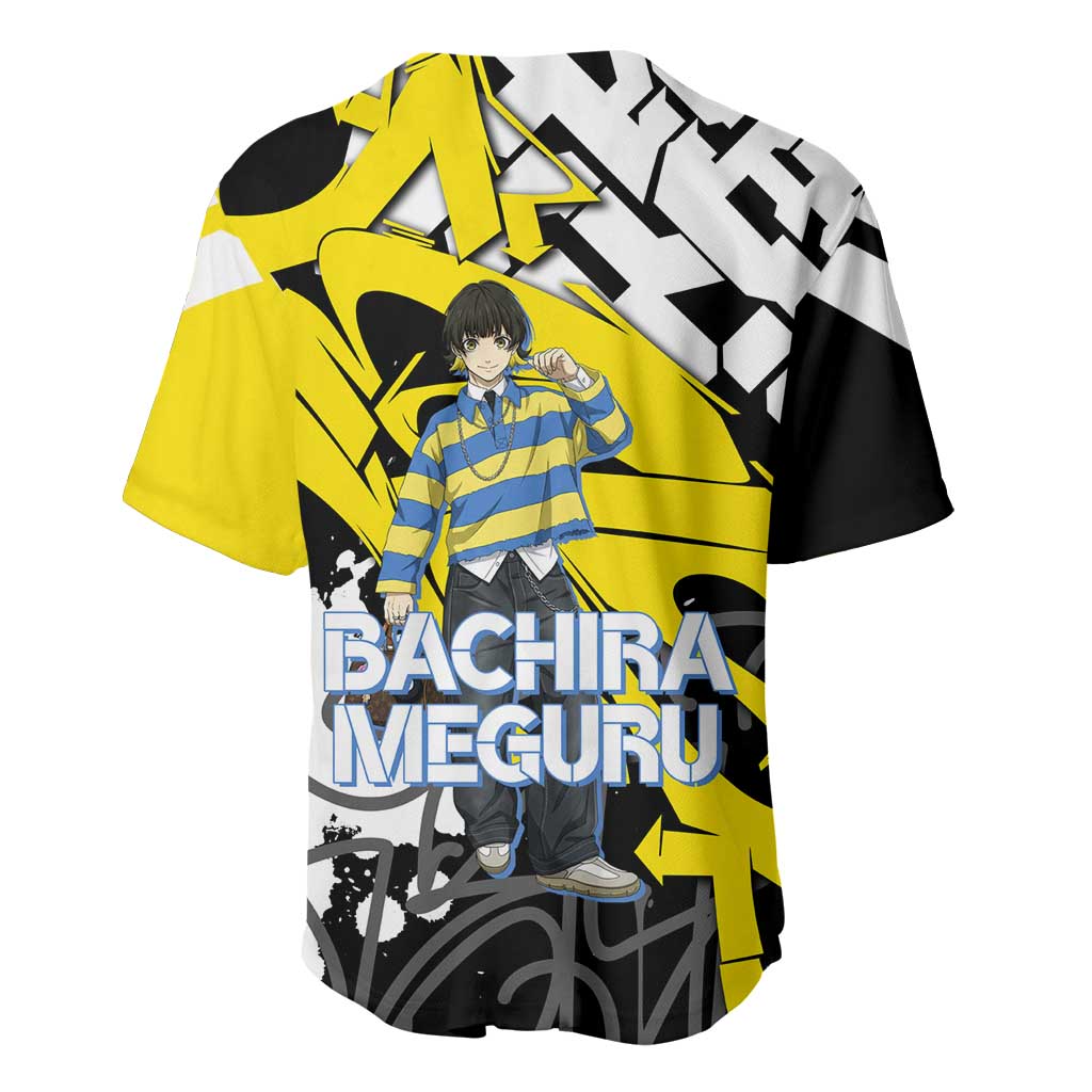 Bachira Meguru Graffiti Street Baseball Jersey Bachira Meguru Graffiti Street Baseball Jersey